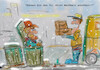 Cartoon: onlinehandel boomt (small) by ab tagged internet,shopping,online,paket,lieferservice,dhl