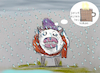 Cartoon: schafskälte (small) by ab tagged bayern,wetter,kälte,begriff,wetterphänomen,regen