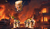 Cartoon: send in the clowns (small) by ab tagged us,la,riots,immigrants,national,garde,trump,army,civil,rights
