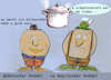 Cartoon: sonntagskulinarik (small) by ab tagged essen,mahlzeit,genuss,bayern,böhmen,spezialität
