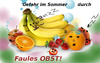 Cartoon: Vorsicht faules Obst (small) by ab tagged obst,faul