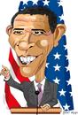 Cartoon: amerikan baskani (small) by pisko tagged obama
