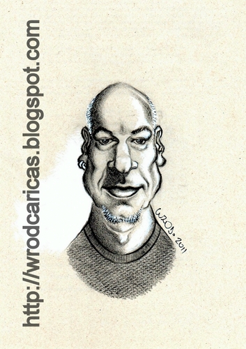 Cartoon: Ed Van Der Linden (medium) by WROD tagged linden,der,van,ed
