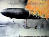 Cartoon: Hindenburg Airship (small) by WROD tagged hindenburg,airship,disaster
