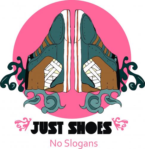 Cartoon: just shoes no slogans (medium) by andres fv tagged shoes