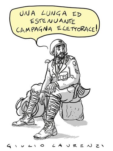 Cartoon: Campagna (medium) by Giulio Laurenzi tagged campagna