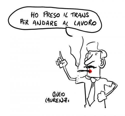 Cartoon: Lavoro (medium) by Giulio Laurenzi tagged politics