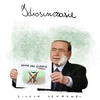 Cartoon: Berlusconi al dente (small) by Giulio Laurenzi tagged berlusconi italy giustizia