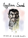 Cartoon: Egyptian Sand (small) by Giulio Laurenzi tagged egypt mubarak