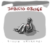 Cartoon: Jobless (small) by Giulio Laurenzi tagged jobless