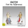 Cartoon: Racism (small) by Giulio Laurenzi tagged politics comics