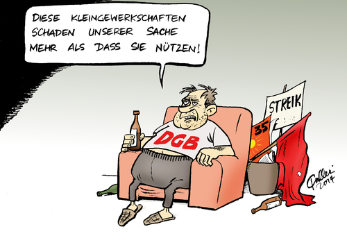 Cartoon: Ansehen (medium) by Paolo Calleri tagged deutschland,deutsche,bahn,db,lokfuehrer,streik,gewerkschaft,dgb,deutscher,gewerkschaftsbund,kleingewerkschaften,spartengewerkschaften,gerechtigkeit,arbeitnehmerinteressen,tarifkampf,lohn,ideale,karikatur,cartoon,paolo,calleri,deutschland,deutsche,bahn,db,lokfuehrer,streik,gewerkschaft,dgb,deutscher,gewerkschaftsbund,kleingewerkschaften,spartengewerkschaften,gerechtigkeit,arbeitnehmerinteressen,tarifkampf,lohn,ideale,karikatur,cartoon,paolo,calleri