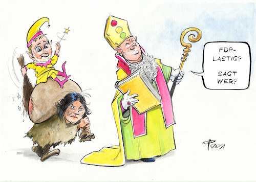 Cartoon: Bundesnikolaus (medium) by Paolo Calleri tagged deutschland,wahlen,bundestag,bundestagswahlen,parteien,spd,gruene,fdp,sondierungen,koalitionsverhandlungen,verhandlungen,nikolaus,nikolaustag,kanzlerschaft,olaf,scholz,gewichtungen,programme,themen,gesellschaft,wirtschaft,arbeit,soziales,klima,umwelt,klimaministerium,finanzen,bildung,generationen,kinder,jugendliche,familien,technologie,karikatur,cartoon,paolo,calleri,deutschland,wahlen,bundestag,bundestagswahlen,parteien,spd,gruene,fdp,sondierungen,koalitionsverhandlungen,verhandlungen,nikolaus,nikolaustag,kanzlerschaft,olaf,scholz,gewichtungen,programme,themen,gesellschaft,wirtschaft,arbeit,soziales,klima,umwelt,klimaministerium,finanzen,bildung,generationen,kinder,jugendliche,familien,technologie,karikatur,cartoon,paolo,calleri