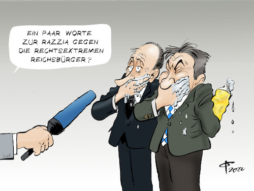 Cartoon: Das Kleben der Anderen (medium) by Paolo Calleri tagged deutschland,razzien,reichsbuerger,rechtsextremismus,plaene,staatsstreich,terror,parteien,unionsparteien,cdu,csu,merz,soeder,demokratie,klimaaktivisten,karikatur,cartoon,paolo,calleri,deutschland,razzien,reichsbuerger,rechtsextremismus,plaene,staatsstreich,terror,parteien,unionsparteien,cdu,csu,merz,soeder,demokratie,klimaaktivisten,karikatur,cartoon,paolo,calleri