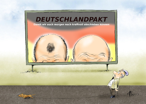 Cartoon: Denk ich an Glatzen in der Nacht (medium) by Paolo Calleri tagged deutschland,deutschlandpakt,politik,spd,cdu,scholz,merz,migration,asyl,asylpolitik,abschiebungen,gefluechtete,demokratie,grundrecht,wahlen,karikatur,cartoon,paolo,calleri,deutschland,deutschlandpakt,politik,spd,cdu,scholz,merz,migration,asyl,asylpolitik,abschiebungen,gefluechtete,demokratie,grundrecht,wahlen,karikatur,cartoon,paolo,calleri