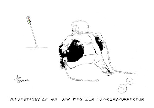 Cartoon: FDP-Kurskorrektur (medium) by Paolo Calleri tagged deutschland,landtagswahlen,wahlen,parteien,fdp,ampel,bundestagsvizepräsident,kubicki,kurskorrektur,wirtschaft,umwelt,energie,koalition,politik,kariktaur,cartoon,paolo,calleri,deutschland,landtagswahlen,wahlen,parteien,fdp,ampel,bundestagsvizepräsident,kubicki,kurskorrektur,wirtschaft,umwelt,energie,koalition,politik,kariktaur,cartoon,paolo,calleri