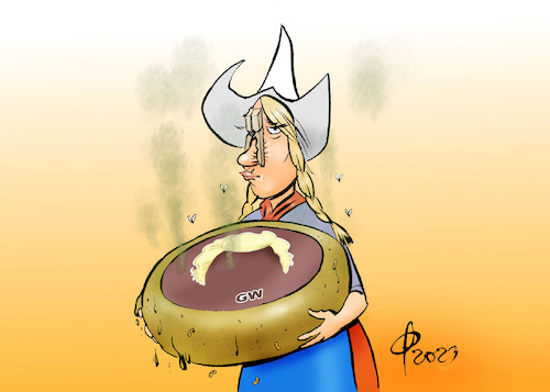 Cartoon: Frau Antje... (medium) by Paolo Calleri tagged niederlande,holland,wahlen,parlamentswahl,geert,wilder,demokratie,faschismus,rechtsnational,rechtspopulistisch,migranten,klimawandel,politik,karikatur,cartoon,paolo,calleri,niederlande,holland,wahlen,parlamentswahl,geert,wilder,demokratie,faschismus,rechtsnational,rechtspopulistisch,migranten,klimawandel,politik,karikatur,cartoon,paolo,calleri