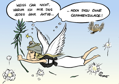 Cartoon: Friede auf Erden (medium) by Paolo Calleri tagged welt,kriege,konflikte,weihnachten,2015,jahr,friedensengel,frieden,flucht,vertreibung,armut,elend,hunger,gefahren,christentum,religion,karikatur,cartoon,paolo,calleri,welt,kriege,konflikte,weihnachten,2015,jahr,friedensengel,frieden,flucht,vertreibung,armut,elend,hunger,gefahren,christentum,religion,karikatur,cartoon,paolo,calleri