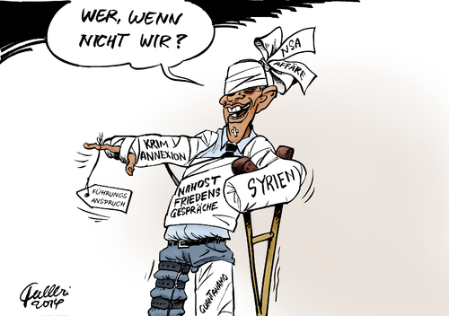 Cartoon: Führungsanspruch (medium) by Paolo Calleri tagged usa,new,york,west,point,militärakademie,präsident,barack,obama,führungsrolle,führungsanspruch,militär,außenpolitik,sicherheitspolitik,terrorismus,bekämpfung,karikatur,cartoon,paolo,calleri,usa,new,york,west,point,militärakademie,präsident,barack,obama,führungsrolle,führungsanspruch,militär,außenpolitik,sicherheitspolitik,terrorismus,bekämpfung,karikatur,cartoon,paolo,calleri