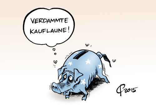 Cartoon: Gfk-Index (medium) by Paolo Calleri tagged deutschland,gfk,index,kauflaune,wirtschaft,geld,finanzen,sparen,ezb,niedrigzinsen,zinsen,nullzinspolitik,konjunkturaussicht,verbraucher,gehaelter,energiekosten,karikatur,cartoon,paolo,calleri,deutschland,gfk,index,kauflaune,wirtschaft,geld,finanzen,sparen,ezb,niedrigzinsen,zinsen,nullzinspolitik,konjunkturaussicht,verbraucher,gehaelter,energiekosten,karikatur,cartoon,paolo,calleri