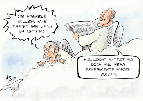 Cartoon: Historischer Umfragewert (medium) by Paolo Calleri tagged deutschland,bundestagswahl,parteien,union,cdu,csu,umfrage,umfragewerte,historisch,kanzlerschaft,kanzlerkandidatur,armin,laschet,spd,hoehenflug,olaf,scholz,adenauer,brandt,wirtschaft,gesellschaft,arbeit,soziales,pandemie,corona,innenpolitik,aussenpolitik,klima,klimawandel,umwelt,gesundheit,kinder,bildung,schulen,karikatur,cartoon,paolo,calleri,deutschland,bundestagswahl,parteien,union,cdu,csu,umfrage,umfragewerte,historisch,kanzlerschaft,kanzlerkandidatur,armin,laschet,spd,hoehenflug,olaf,scholz,adenauer,brandt,wirtschaft,gesellschaft,arbeit,soziales,pandemie,corona,innenpolitik,aussenpolitik,klima,klimawandel,umwelt,gesundheit,kinder,bildung,schulen,karikatur,cartoon,paolo,calleri