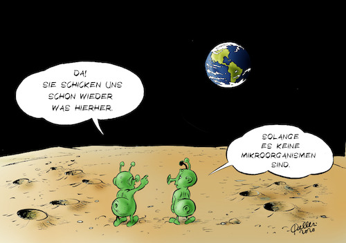 Cartoon: Mars-Rover Perseverance (medium) by Paolo Calleri tagged welt,usa,raumfahrt,weltall,universum,mars,mission,nasa,rover,perseverance,biologie,mikrobiologie,organismen,suche,infektionen,corona,virus,covid,19,karikatur,cartoon,paolo,calleri,welt,usa,raumfahrt,weltall,universum,mars,mission,nasa,rover,perseverance,biologie,mikrobiologie,organismen,suche,infektionen,corona,virus,covid,19,karikatur,cartoon,paolo,calleri