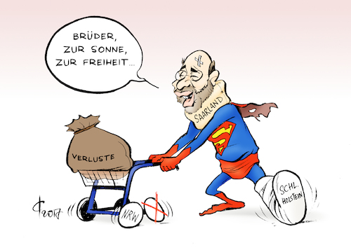 Cartoon: NRW-Wahl (medium) by Paolo Calleri tagged deutschland,nrw,nordrhein,westfalen,parteien,spd,martin,schulz,kanzlerkandidat,bundestagswahl,effekt,niederlagen,landtagswahlen,saarland,schleswig,holstein,karikatur,cartoon,paolo,calleri,deutschland,nrw,nordrhein,westfalen,parteien,spd,martin,schulz,kanzlerkandidat,bundestagswahl,effekt,niederlagen,landtagswahlen,saarland,schleswig,holstein,karikatur,cartoon,paolo,calleri