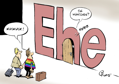 Cartoon: Öffnung (medium) by Paolo Calleri tagged deutschland,ehe,familie,homosexualitaet,homo,oeffnung,schwule,lesben,bundesrat,bundeslaender,beschluss,konservative,parteien,bundesregierung,cdu,csu,gegner,befuerworter,karikatur,cartoon,paolo,calleri,deutschland,ehe,familie,homosexualitaet,homo,oeffnung,schwule,lesben,bundesrat,bundeslaender,beschluss,konservative,parteien,bundesregierung,cdu,csu,gegner,befuerworter,karikatur,cartoon,paolo,calleri