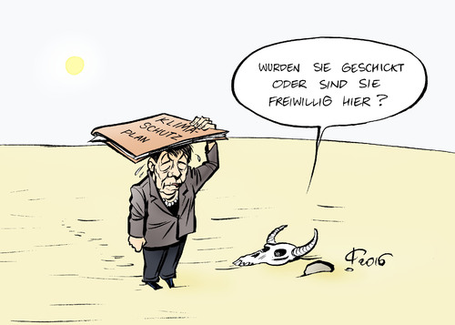 Cartoon: Platz an der Sonne (medium) by Paolo Calleri tagged deutschland,bundesregierung,bundesumweltministerium,barbara,hendricks,klima,umwelt,klimaschutzplan,wirtschaft,landwirtschaft,ressorts,machtwort,karikatur,cartoon,paolo,calleri,deutschland,bundesregierung,bundesumweltministerium,barbara,hendricks,klima,umwelt,klimaschutzplan,wirtschaft,landwirtschaft,ressorts,machtwort,karikatur,cartoon,paolo,calleri