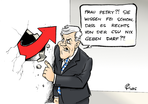 Cartoon: Positionierung (medium) by Paolo Calleri tagged calleri,paolo,cartoon,karikatur,rechtskonservativ,zuwanderung,grenzkontrollen,grenzen,bundesvorstand,petry,frauke,konservativ,csu,rechts,wahlkampfthema,asylpolitik,parteien,für,alternative,asylbewerber,asyl,fluechtlinge,europa,eu,deutschland,deutschland,eu,europa,fluechtlinge,asyl,asylbewerber,afd,parteien,asylpolitik,wahlkampfthema,rechts,csu,konservativ,frauke,petry,bundesvorstand,grenzen,grenzkontrollen,zuwanderung,rechtskonservativ,karikatur,cartoon,paolo,calleri