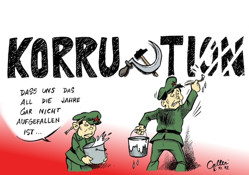 Cartoon: Retuschierpinsel (medium) by Paolo Calleri tagged korruption,privilegien,reformen,machtwechsel,partei,kommunistische,eröffnung,parteitag,warnung,jintao,hu,kp,china,china,kp,hu,jintao,warnung,parteitag,eröffnung,kommunistische,partei,machtwechsel,reformen,privilegien,korruption