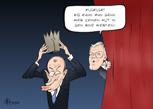 Cartoon: Röttgen (medium) by Paolo Calleri tagged deutschland,berlin,thueringen,parteien,cdu,union,parteivorsitz,kandidaten,laschet,merz,spahn,roettgen,konkurrenz,kanzlerschaft,rivalen,karikatur,cartoon,paolo,calleri,deutschland,berlin,thueringen,parteien,cdu,union,parteivorsitz,kandidaten,laschet,merz,spahn,roettgen,konkurrenz,kanzlerschaft,rivalen,karikatur,cartoon,paolo,calleri