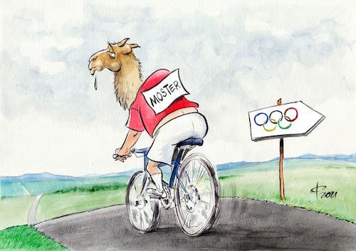 Cartoon: Trampeltiers Heimfahrt (medium) by Paolo Calleri tagged japan,olympische,spiele,olympia,2021,tokio,radsport,funktionaer,patrick,moster,rassismus,fairplay,respekt,toleranz,zeitfahren,kamel,beleidigung,karikatur,cartoon,paolo,calleri,japan,olympische,spiele,olympia,2021,tokio,radsport,funktionaer,patrick,moster,rassismus,fairplay,respekt,toleranz,zeitfahren,kamel,beleidigung,karikatur,cartoon,paolo,calleri