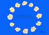 Cartoon: Eiropa (small) by Paolo Calleri tagged eu,deutschland,niederlande,belgien,europa,insektengift,fipronil,skandal,hühner,ei,eier,lebensmittel,europaweit,karikatur,cartoon,paolo,calleri