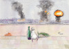 Cartoon: Im Nahen Osten nichts Neues (small) by Paolo Calleri tagged nahost,naher,osten,israel,palaestina,raketen,raketenangriffe,angriffe,hamas,radikalislamisch,militaer,militaereinsatz,gewalt,zivilisten,frieden,krieg,gaza,gazastreifen,sicherheit,terror,luftwaffe,karikatur,cartoon,paolo,calleri