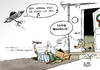 Cartoon: Octocopter (small) by Paolo Calleri tagged online,amazon,versand,händler,drohne,fluggerät,octocopter,lieferungen,ballungsgebiete,service,lieferung,kunden,prime,air,zukunft,karikatur,cartoon,paolo,calleri