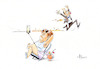 Cartoon: Sommerfeuer (small) by Paolo Calleri tagged deutschland,politik,parteien,cdu,afd,parteichef,merz,interview,annaeherung,koalitionen,demokratie,rechtsextremisten,merkel,karikatur,cartoon,paolo,calleri