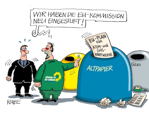 Cartoon: Abfälliges (medium) by RABE tagged energie,energiekosten,heizkosten,preissteigerung,stromkosten,benzinpreis,rabe,ralf,böhme,cartoon,karikatur,farbzeichnung,pressezeichnung,tagescartoon,michel,sparschwein,euro,inflation,teuerungsrate,eu,brüssel,atomkraft,atomkraftwerke,gas,gaspipeline,nordstream,grüne,baerbock,habeck,ampel,müll,bewertung,einstufung,gla,papier,papiercontainer,energie,energiekosten,heizkosten,preissteigerung,stromkosten,benzinpreis,rabe,ralf,böhme,cartoon,karikatur,farbzeichnung,pressezeichnung,tagescartoon,michel,sparschwein,euro,inflation,teuerungsrate,eu,brüssel,atomkraft,atomkraftwerke,gas,gaspipeline,nordstream,grüne,baerbock,habeck,ampel,müll,bewertung,einstufung,gla,papier,papiercontainer