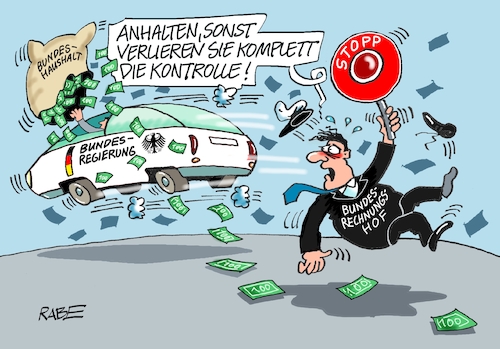 Cartoon: Abgehoben (medium) by RABE tagged olaf,scholz,bundeskanzler,ankündigung,zeitenwende,ergebnisse,opposition,union,rabe,ralf,böhme,cartoon,karikatur,pressezeichnung,farbcartoon,tagescartoon,kluft,spalt,brücke,ampel,ampelregierung,bundesrechnungshof,bundeshaushalt,kontrolle,kontrollverlust,ausgaben,millionen,euro,geldscheine,geldsack,polizei,kelle,stopp,anhalt,olaf,scholz,bundeskanzler,ankündigung,zeitenwende,ergebnisse,opposition,union,rabe,ralf,böhme,cartoon,karikatur,pressezeichnung,farbcartoon,tagescartoon,kluft,spalt,brücke,ampel,ampelregierung,bundesrechnungshof,bundeshaushalt,kontrolle,kontrollverlust,ausgaben,millionen,euro,geldscheine,geldsack,polizei,kelle,stopp,anhalt