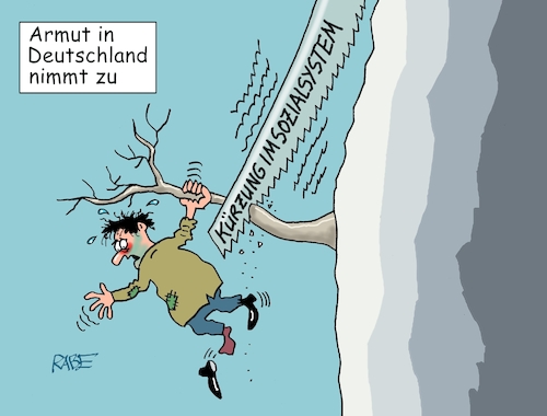 Cartoon: Absturzgefahr (medium) by RABE tagged merz,kanzler,koalition,union,spd,klingbeil,cartoon,karikatur,pressezeichnung,farbcartoon,tagescartoon,db,bahn,frühling,frühjahr,frühjahrsputz,ice,zug,blumenkasten,blumenkästen,esc,songcontest,armut,armutsgrenze,altersarmut,zunahme,deutschland,schlucht,klippe,ast,wurzel,säge,sozialsystem,sozialleistungen,rentner,arme,merz,kanzler,koalition,union,spd,klingbeil,cartoon,karikatur,pressezeichnung,farbcartoon,tagescartoon,db,bahn,frühling,frühjahr,frühjahrsputz,ice,zug,blumenkasten,blumenkästen,esc,songcontest,armut,armutsgrenze,altersarmut,zunahme,deutschland,schlucht,klippe,ast,wurzel,säge,sozialsystem,sozialleistungen,rentner,arme