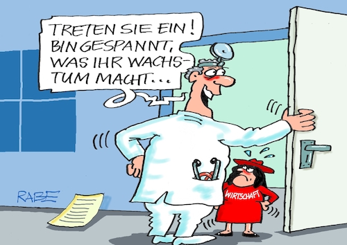 Cartoon: Arztbesuch (medium) by RABE tagged ampelregierung,scholz,spd,grüne,fdp,lindner,kinder,kindergrundsicherung,rabe,ralf,böhme,cartoon,karikatur,pressezeichnung,farbcartoon,tagescartoon,hausmeister,ohren,zähne,wirtschaftswachstum,arzt,doktor,patientin,prognose,inflation,konjunktur,wirtschaftswachstumsgesetz,wachstumschancengesetz,ampelregierung,scholz,spd,grüne,fdp,lindner,kinder,kindergrundsicherung,rabe,ralf,böhme,cartoon,karikatur,pressezeichnung,farbcartoon,tagescartoon,hausmeister,ohren,zähne,wirtschaftswachstum,arzt,doktor,patientin,prognose,inflation,konjunktur,wirtschaftswachstumsgesetz,wachstumschancengesetz