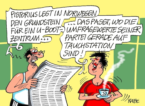 Cartoon: Auf Tauchstation (medium) by RABE tagged ampel,ampelregierung,rot,grün,gelb,fdp,spd,grüne,rabe,ralf,böhme,cartoon,karikatur,pressezeichnung,farbcartoon,tagescartoon,inflation,einkommen,rente,rentenpaket,bruch,streit,neuwahlen,pistorius,norwegen,unterseeboot,grundstein,grundsteinlegung,unterseebootcenter,center,ampel,ampelregierung,rot,grün,gelb,fdp,spd,grüne,rabe,ralf,böhme,cartoon,karikatur,pressezeichnung,farbcartoon,tagescartoon,inflation,einkommen,rente,rentenpaket,bruch,streit,neuwahlen,pistorius,norwegen,unterseeboot,grundstein,grundsteinlegung,unterseebootcenter,center