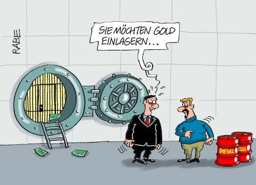 Cartoon: Aufwertung (medium) by RABE tagged energie,energiekosten,heizkosten,preissteigerung,stromkosten,benzinpreis,rabe,ralf,böhme,cartoon,karikatur,farbzeichnung,pressezeichnung,tagescartoon,michel,sparschwein,euro,inflation,teuerungsrate,diesel,dieselkraftstoff,kraftstoffpreise,wertpapiere,wertsteigerung,banken,depot,safe,geldschrank,einlagerung,stahltür,energie,energiekosten,heizkosten,preissteigerung,stromkosten,benzinpreis,rabe,ralf,böhme,cartoon,karikatur,farbzeichnung,pressezeichnung,tagescartoon,michel,sparschwein,euro,inflation,teuerungsrate,diesel,dieselkraftstoff,kraftstoffpreise,wertpapiere,wertsteigerung,banken,depot,safe,geldschrank,einlagerung,stahltür