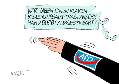 Ausgestrecktes