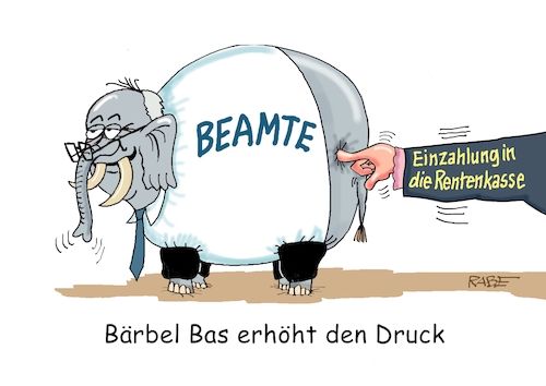 Bas drückt