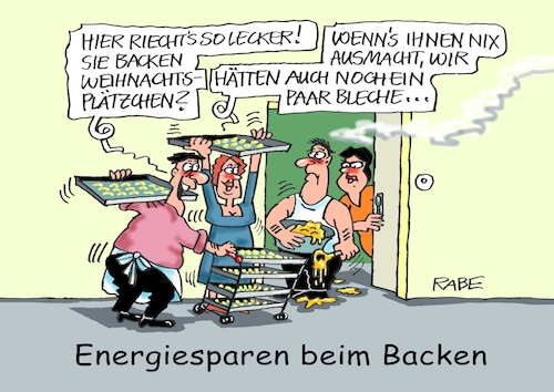 Cartoon: Blechernes (medium) by RABE tagged gas,gassparen,gasnotstand,gasgeben,sanktionen,gasspeicher,gasheizung,rabe,ralf,böhme,cartoon,karikatur,pressezeichnung,farbcartoon,tagescartoon,robert,habeck,putin,ukrainekrieg,wumms,doppelwumms,energiespareb,weihnachtsbäckerei,weihnachtsgebäck,lebkuchen,plätzchen,backblech,teig,plätzchenteig,nachbarschaft,sparer,backofen,pläötzchenduft,gas,gassparen,gasnotstand,gasgeben,sanktionen,gasspeicher,gasheizung,rabe,ralf,böhme,cartoon,karikatur,pressezeichnung,farbcartoon,tagescartoon,robert,habeck,putin,ukrainekrieg,wumms,doppelwumms,energiespareb,weihnachtsbäckerei,weihnachtsgebäck,lebkuchen,plätzchen,backblech,teig,plätzchenteig,nachbarschaft,sparer,backofen,pläötzchenduft