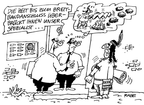 Cartoon: Breitbandnudel (medium) by RABE tagged breitband,breitbandanschluss,breitbandkabel,internet,internetanschluß,surfer,surfen,chatroom,homepage,dsl,facbook,google,datenverbindung,datenübertragung,datenautobahn,highspeed,rechner,monitor,bildschirm,ubs,stick,iphone,ipad,online,spezialist,computerspezialist,hacker,indianer,rauchzeichen,qualm,wolke,decke,festplatte,laufwerk,chip,breitband,breitbandanschluss,breitbandkabel,internet,surfer,internetanschluß,surfen,chatroom,homepage