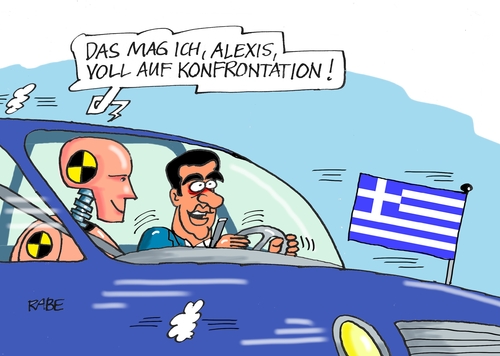 Dummi von RABE | Politik Cartoon | TOONPOOL