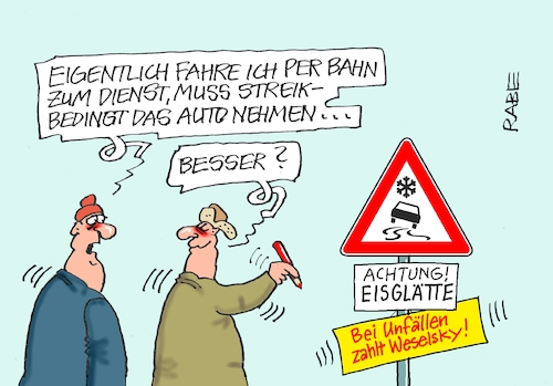 Cartoon: Eisregen (medium) by RABE tagged bahn,db,bahnkunden,fahrpreis,fahrpreiserhöhung,rabe,ralf,böhme,cartoon,karikatur,pressezeichnung,farbcartoon,tagescartoon,schnellzug,bahnticket,schlusslicht,passagiere,bahnreisende,puffer,streik,bahnstreik,gdl,lokführer,lokführerstreik,weselsky,winter,eis,schnee,frost,glätte,eisglätte,glättegefahr,verkehrsschild,kostenübernahme,bahn,db,bahnkunden,fahrpreis,fahrpreiserhöhung,rabe,ralf,böhme,cartoon,karikatur,pressezeichnung,farbcartoon,tagescartoon,schnellzug,bahnticket,schlusslicht,passagiere,bahnreisende,puffer,streik,bahnstreik,gdl,lokführer,lokführerstreik,weselsky,winter,eis,schnee,frost,glätte,eisglätte,glättegefahr,verkehrsschild,kostenübernahme