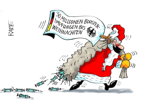 Cartoon: Erstmal sacken lassen (medium) by RABE tagged corona,bundländerkonferenz,merkel,kanzleramt,lockerungen,stufenplan,öffnungen,lockdown,shutdown,baumärkte,impfdosen,rki,fallzahlen,inzidenzwert,spahn,impfzentren,impfreihenfolge,notbremse,booster,boosterimpfungen,boostern,karl,lauterbach,inventur,bundesgesundheitsminister,minusbestand,weihnachten,weihnachtsmann,sack,geschenkesack,loch,bescherung,corona,bundländerkonferenz,merkel,kanzleramt,lockerungen,stufenplan,öffnungen,lockdown,shutdown,baumärkte,impfdosen,rki,fallzahlen,inzidenzwert,spahn,impfzentren,impfreihenfolge,notbremse,booster,boosterimpfungen,boostern,karl,lauterbach,inventur,bundesgesundheitsminister,minusbestand,weihnachten,weihnachtsmann,sack,geschenkesack,loch,bescherung